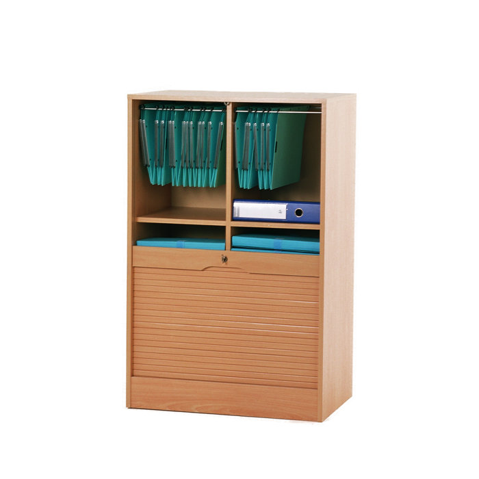 Rebrilliant 140 cm Aufbewahrungsschrank Cauley | Wayfair.de